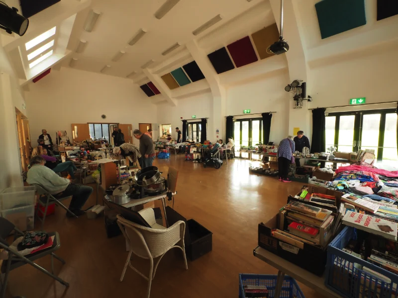 Jumble Sale in the hall