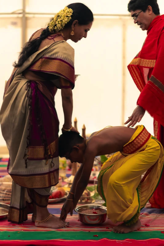 Hindu Thread Ceremony at Godmersham Village Hall 3