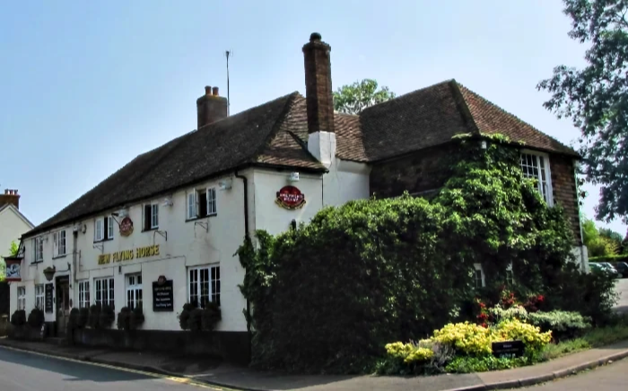 The Flying Horse - Village pub with accommodation in Wye, Kent